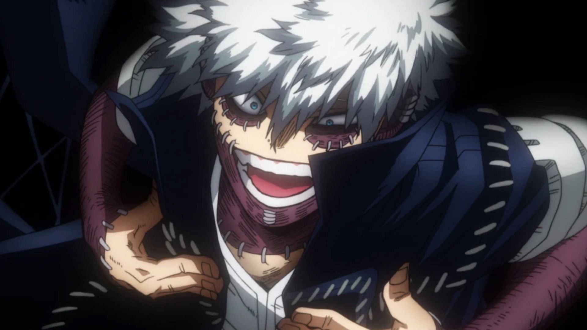 Dabi as seen in anime (Image via Bones)
